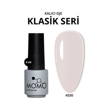 Momo Professional Kalıcı Oje K030 Beyaz Vizon 4 Ml