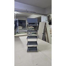 5 Gözlü, Geçmeli Mdf Lam Raf Stand Diğer