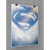 Superman Poster 45x60cm Afiş Kalın Poster Kağıdı Dijital Baskı