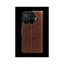 Xiaomi Mi 17t Pro Trend S Plus Kapaklı Kılıf - Taba