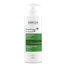 Dercos Anti Dandruff Shampoo - Kepek Karşıtı Şampuan 400ml Beyaz