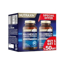 Nutraxin Magnesium Complex + Vitamin B6 60 Tablet 2li Paket