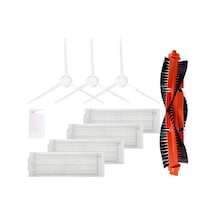 Xiaomi İle Uyumlu Mop 3c B106cn Robot Süpürge Ana Fırça, Hepa Filtre X4, Yan Fırça X3