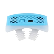 Hangfox Silikon Uyku Uyku Destek Aleti: Akıllı Solunum Engeli Giderici, Mavi Renk, 4-6 Saat Kullanim Süresi