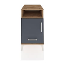 Kronos Komodin 3 Raflı Tek Çekmeceli Tek Kapaklı 44x59x80 Çam... Çam
