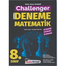 Kafa Dengi Yayınları 8.Sınıf Challenger Sarmal Deneme Matematik (553215142)