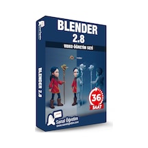 Blender Modelleme, Renklendirme, İskeletlendirme Eğitim Seti