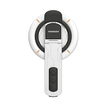 Youngkit Technology Serisi Telefon Ve Tabletler İçin Magnetik Ring Stand Beyaz Beyaz