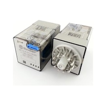 Finder Röle 60139012.0040 11 Pin Soket Tip AgNi 3CO 10A Kilitli T