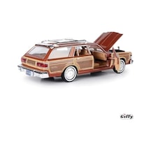 1979 Chrysleer Lebaron Town & Country Die Cast Model Klasik Araba 1:24 Ölçek Kutulu Metal