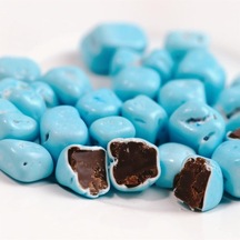 Liva Çikolata Çakıl Taşı Mavi Draje 150 G