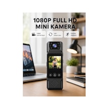 180 Derece Dönebilen Mini Kamera Full Hd Tft Ekran Hareket Sensörlü Kopya Diğer