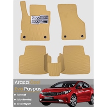 Kia Cerato 2013-2018 Uyumlu Eva Paspas Tam Set Araca Özel,kolay Montaj,su Geçirmez 301