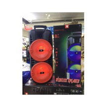 Mikrofonlu Bluetooth Hoparlör Toplantı Parti Eğlence Led Işıklı Sd Kart Fm Usb Girişli Speaker