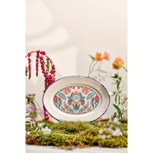 Emsan Hasbahçe Kayık Tabak 25 Cm