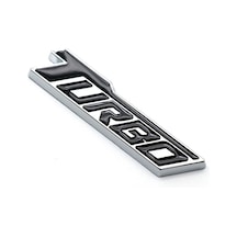 Renault Kangoo Uyumlu Turbo Siyah Bagaj Yazısı Arması Logosu 3m 3d Abs 78x18mm