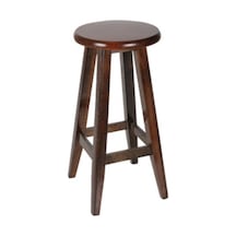 Ahşap Bar Taburesi 60 Cm. 1.Kalite Gürgen Ağacından Çok Renkli