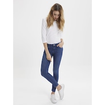 Loft Jessica Skinny Fit Kadın Pantolon Denim