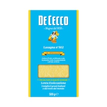 De Cecco Lazanya Makarna 500 G - İtalyan Lezzeti 3'li Ekonomik Paket Avantaj Paketi Mıchu