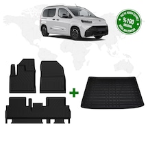 Toyota Proace City 4d Havuzlu Paspas Ve Bagaj Havuzu 2024 Model V