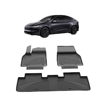 Tesla Model Y Juniper 2025+ Uyumlu Sahler 4.5d Pro Premium Oto Havuzlu Paspas