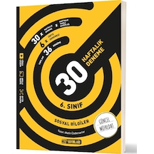Hız Yayınları 2026 6. Sınıf Sosyal Bilgiler Haftalık Deneme Yeni Müfredat