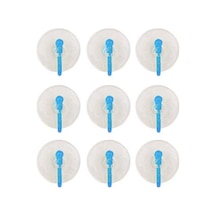 9'lu Eko Vantuz Askı Şeffaf 2,5 Cm Royaleks-sf-855 Diğer