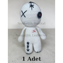 1 Adet Amigurumi Örme Vudu Bebek Voodoo Doll