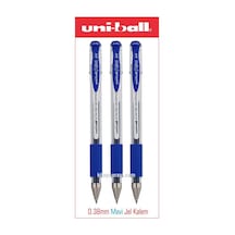 Uniball Signo Dx 0.38 Mm Mavi Jel Kalem 3 Adet Um-151
