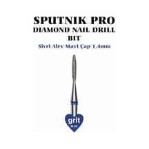 Elmas Sivri Alev Freze Mavi Çap 1,4mm