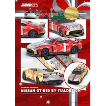 Inno 1/64 Nissan Gt-r50 "xmas 2024" Special Edtion In64-r50-xmas24