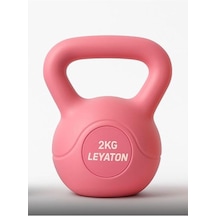 2 Kg Çaydanlık Tipi Dambıl Kettlebell Ağırlık Pembe Pembe Tek Ebat