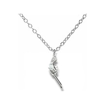 Tabanca Figürlü Kolye Gümüş Renk Unisex Metal Takı Çok renkli