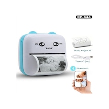 Zensaas41 Mini Printer Etiket Çıkarıcı Yazıcı Zensaa56