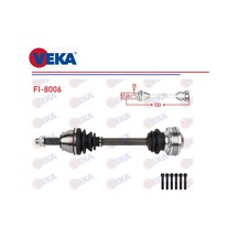 Komple Aks Sağ Fiat Palio Siena Albea 1,3d Mjt 2002-2007 6 Civatalı 533 Mm. 46801689 Veka Fı-8006