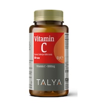 Talya Vitamin C İçeren Takviye Edici Gıda 60 Tablet - 5 Adet Tarı