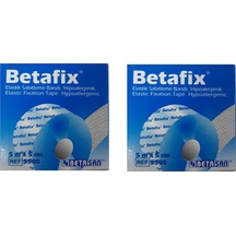 Betasan Betafix Hipoallerjenik Esnek Flaster Bandı 5 x 5 CM 2 Paket