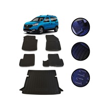 Dacia Dokker 2013-2021 Arası 4D Havuzlu Oto Paspas Ve Bagaj Set