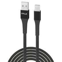 FitPlus Strong ST-111 Micro USB Data/Şarj Kablosu 3A 1mt Örgü - S