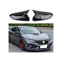 Onkar Ayna Kapağı Yarasa Honda Civic Fd6 2006-2011 Siyah Set Piano Black 208-016-003