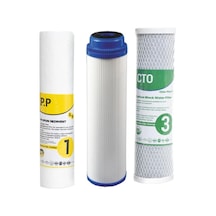 Sulook Reverse Osmosis Açık Kasa Su Arıtma Cihazı Filtresi 3 Lü Set Slknm477 Diğer