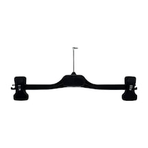 Çocuk Takım Alt Askısı Siyah 32 Cm 12'li Set - Dayanıklı Plastik Askı Plastik Siyah Tr Diğer