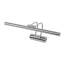 Sekatech Krom Kasa Led Flüt Aplik / 6w / 3200k Gün Işığı / 35cm / Duvar Tipi Ayna/tablo/resim/banyo Üstü Dekorat Genel