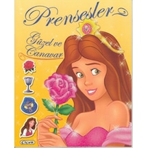 Prensesler - Güzel ve Canavar- Çiçek Yayıncılık
