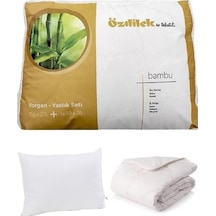 Özdilek Tek Kişilik Bambu Yorgan Yastık Set