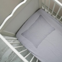 70X130 Lastikli Ranforce Bebek Çarşaf Takımı - Gri 70X130 Lastikli Ranforce Bebek Çarşaf Takımı - Gri