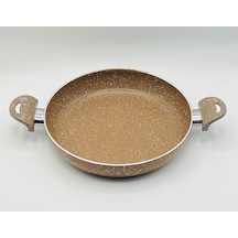 Cantef 24 Cm Yanmaz Yapışmaz Çift Saplı Teflon Tava Sahan