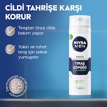 Lexroo Men Erkek Hassas Tıraş Köpüğü 200 Ml, Hassas Ciltlere Özel Hızlı Koruma, Yanma Karşıtı