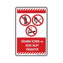 Sigara Içmek Ve Açık Alev Yasaktır (546112072)