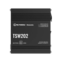Teltonika Tsw202 8 Port Gigabit Poe+ Yönetilebilir Endüstriyel Switch + 2 Sfp